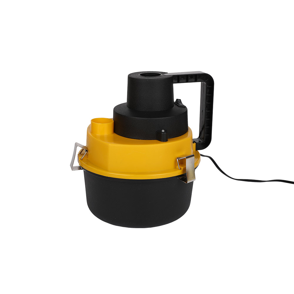 DC 12V 60W com aspirador de carro portátil amarelo e preto